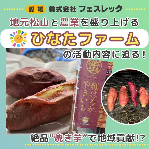 【フェスレックの地域貢献】ひなたファームとは?地元松山と農業を盛り上げる活動内容に迫る!