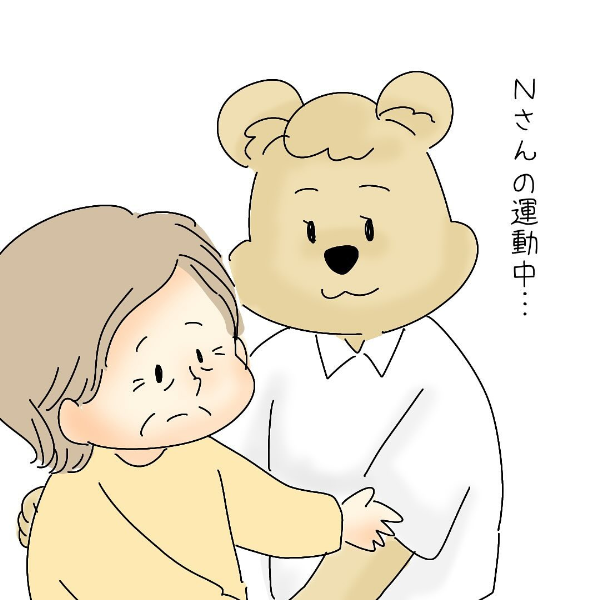 【4コマまんが#42】ほっこりクマさんの介護・看護のおしごとまんが